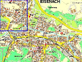carte de Eisenach