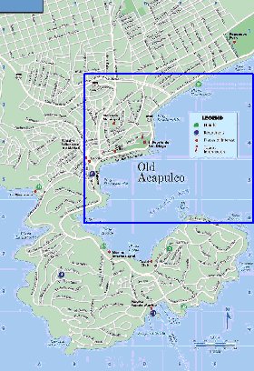 carte de Acapulco
