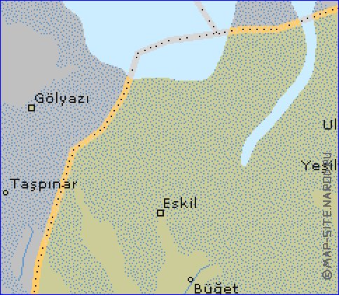 carte de  il Aksaray