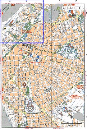 mapa de Albacete