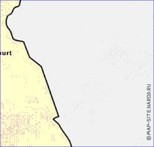 mapa de de densidade populacional Argelia em ingles