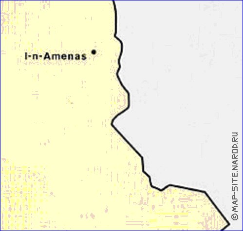 mapa de de densidade populacional Argelia em ingles