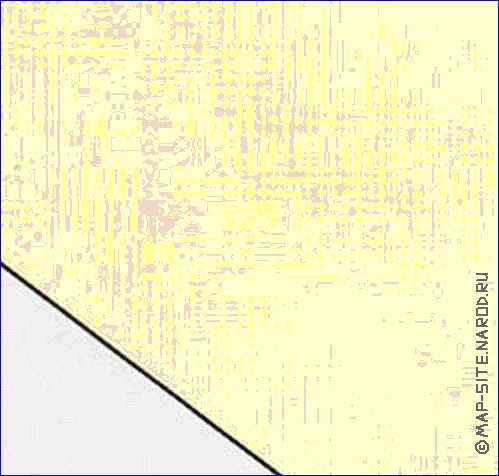 mapa de de densidade populacional Argelia em ingles