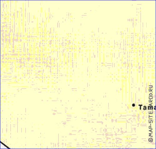 mapa de de densidade populacional Argelia em ingles