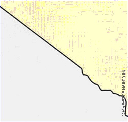 mapa de de densidade populacional Argelia em ingles