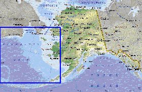 carte de Alaska