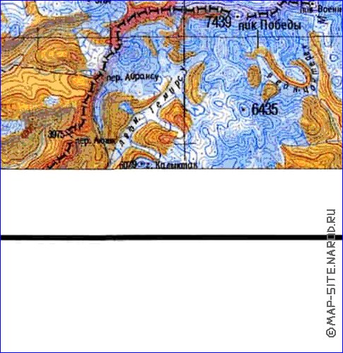 carte de Oblys d'Almaty