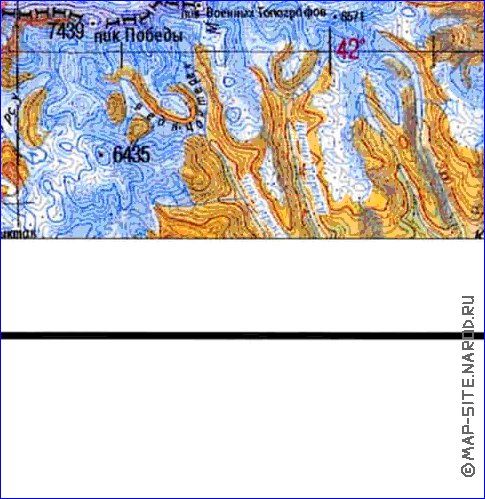 carte de Oblys d'Almaty