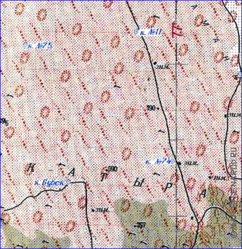 carte de Oblys d'Almaty