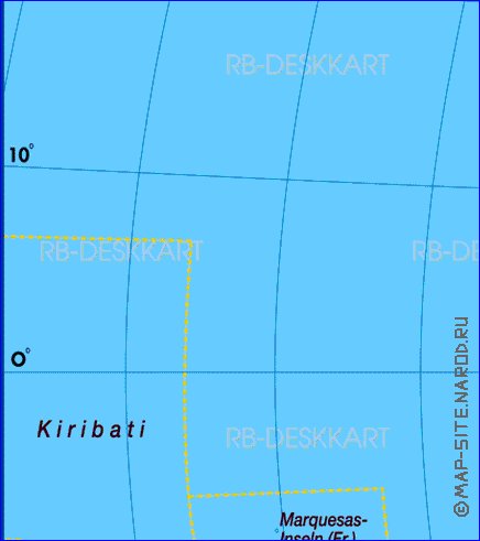 Fisica mapa de America em alemao