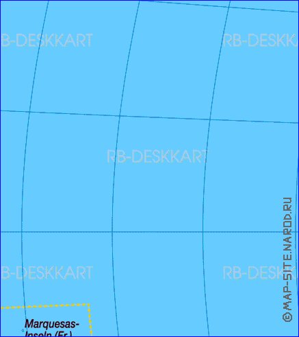 Fisica mapa de America em alemao