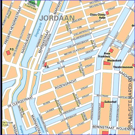 carte de Amsterdam