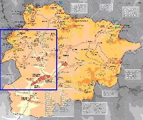 carte de Andorre