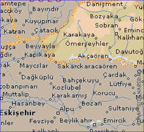 carte de  il Ankara