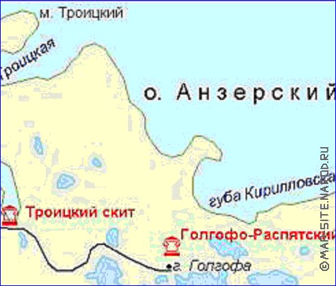 carte de Anzersky