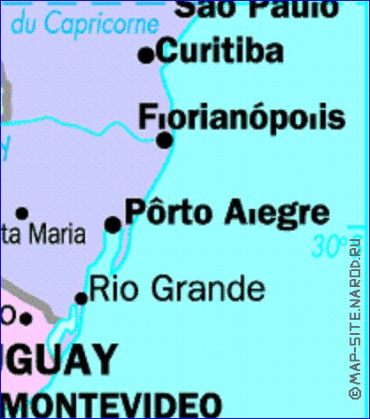 carte de Argentine