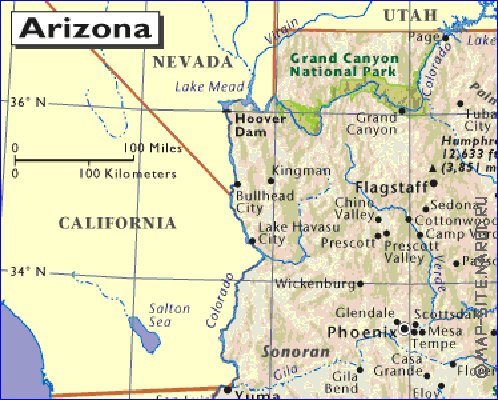 carte de Arizona