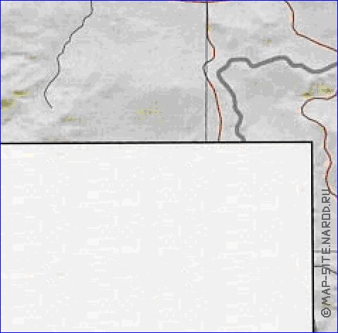 Administrativa mapa de Armenia em ingles