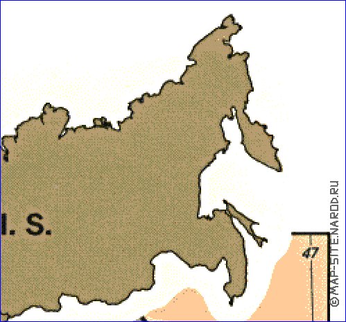 carte de Armenie en anglais