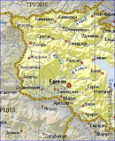 carte de Armenie
