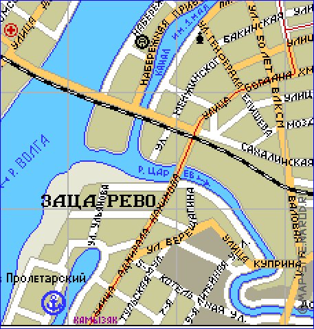 mapa de Astraca