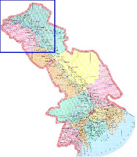 mapa de Oblast de Astraca