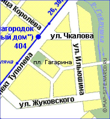 carte de Aviagorodok