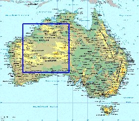 Fisica mapa de Australia