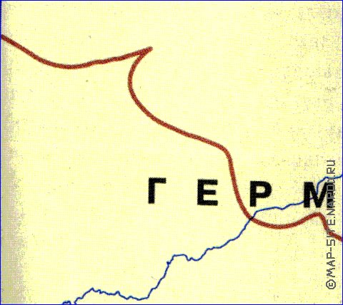 Administrativa mapa de Austria