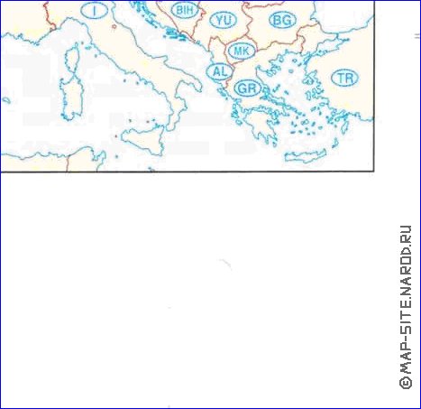 mapa de Austria em alemao