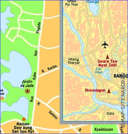 carte de Rangoon