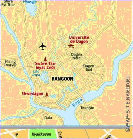 carte de Rangoon