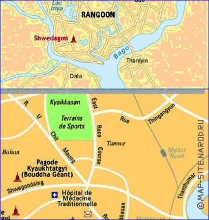 carte de Rangoon