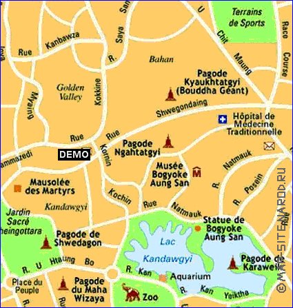 carte de Rangoon