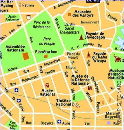 carte de Rangoon