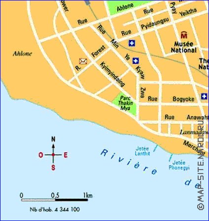 carte de Rangoon