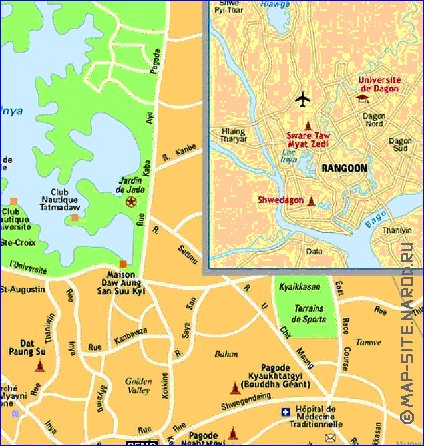 carte de Rangoon