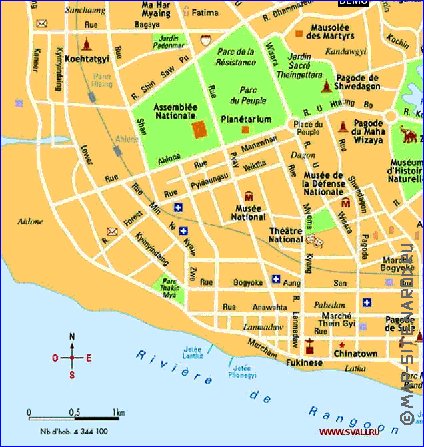 carte de Rangoon