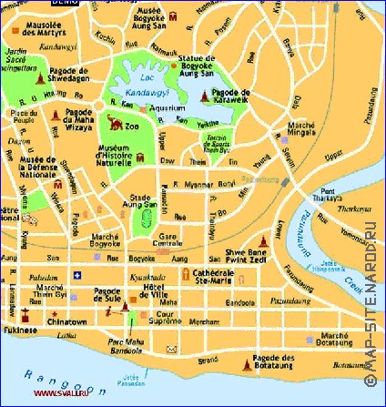 carte de Rangoon